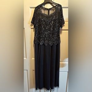 Mother of the Bride/Groom Dress—Steel Gray